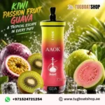 AAOK 110k Puffs KIWI PASSION FRUIT GUAVA Disposable Vape in Dubai