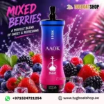 AAOK 110k Puffs MIXED BERRIES Disposable Vape in Dubai UAE